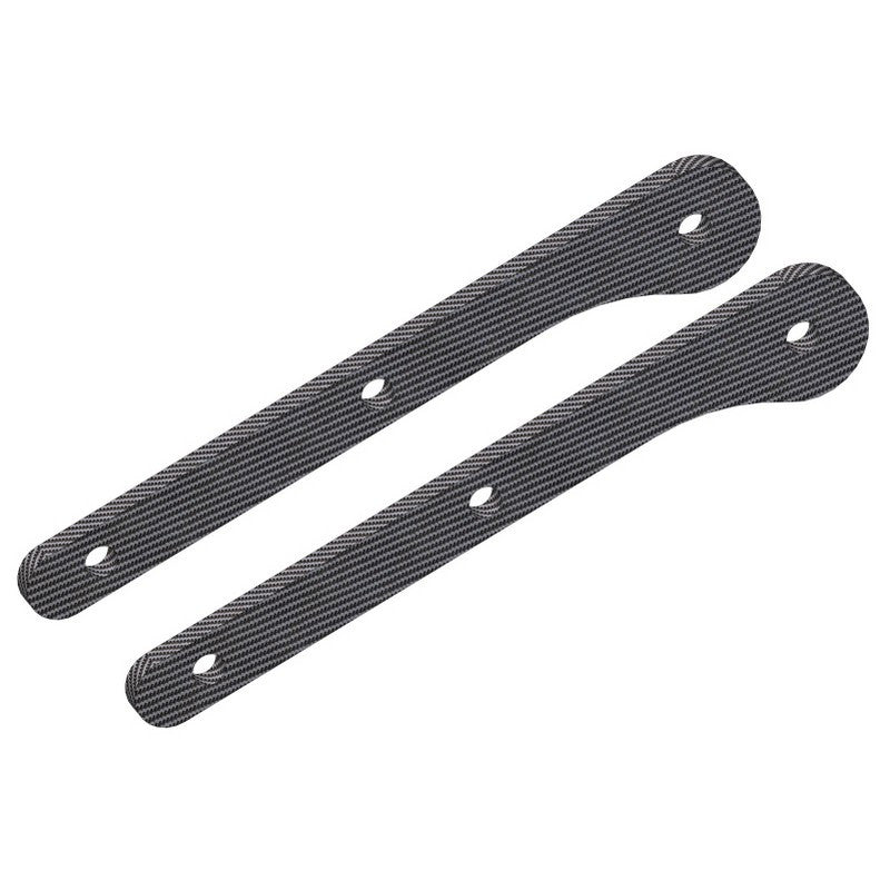 Renfort de châssis - Avant - pour pièce C-00180-104 - Graphite 2.5mm - 2 pcs - Corally - C-00180-255