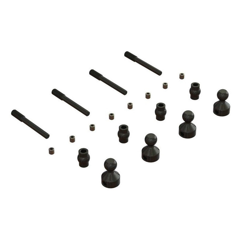 Kit de fixation de Barre Anti-roulis (18Pcs) Kraton 6S - Arrma ARA330614