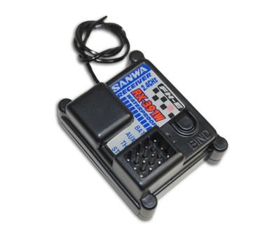 Radio Sanwa Gemini Sport et récepteur RX391W 10 voies