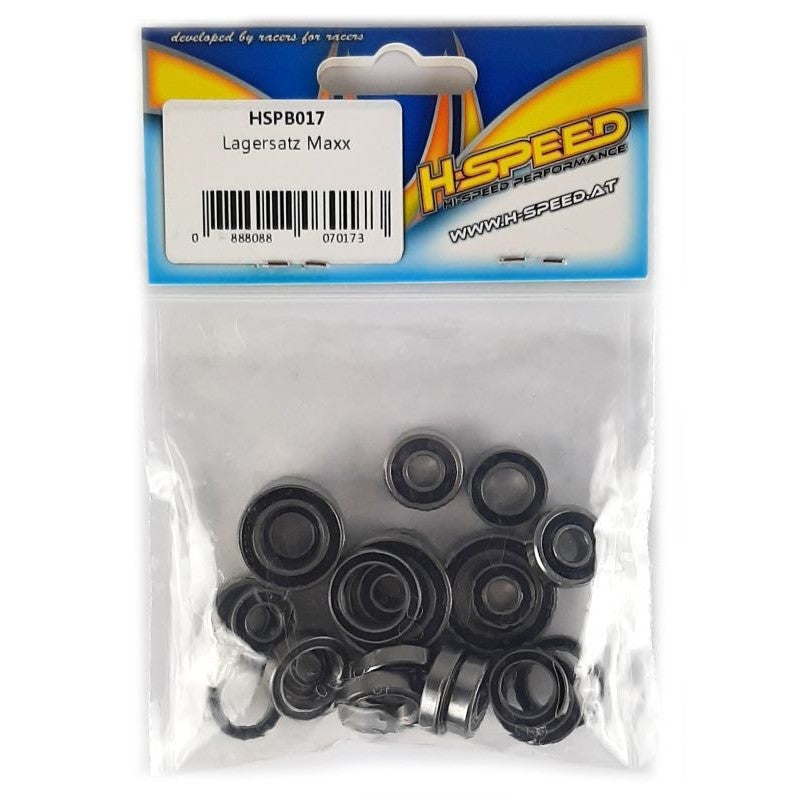 Kit de 27 roulements à billes étanches pour Traxxas Maxx