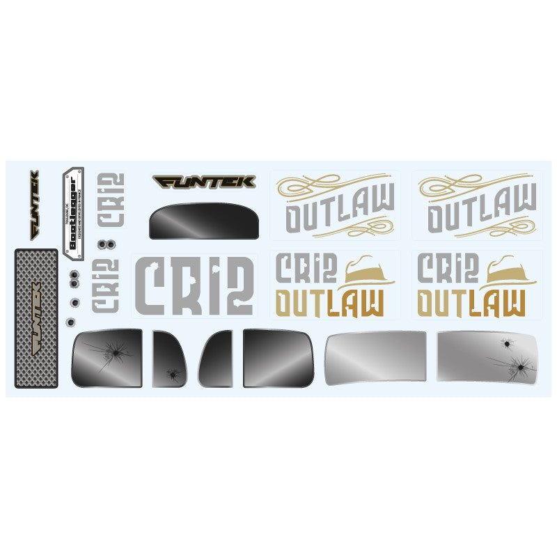 Planche de stickers Funtek CR12 OD - FTK-23507