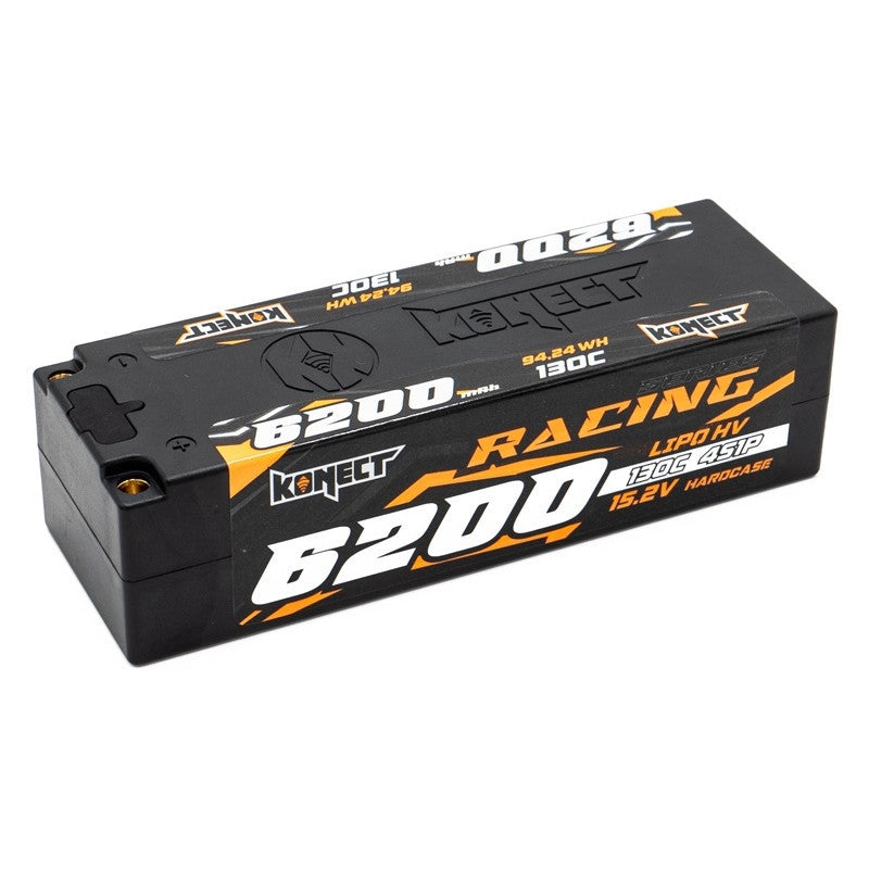 Konect Lipo 6200mah 4S 15.2V 130C 4S1P profil bas