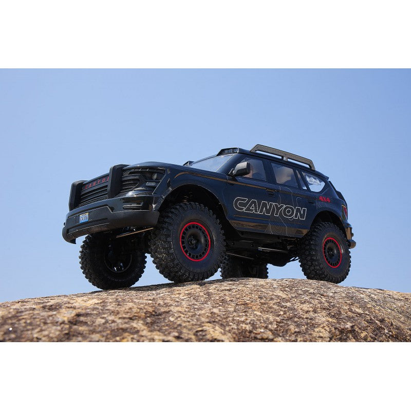 Crawler Canyon FCX10 Scaler ARTR 1/10 (RS) Noir - FMS11041RS-BK