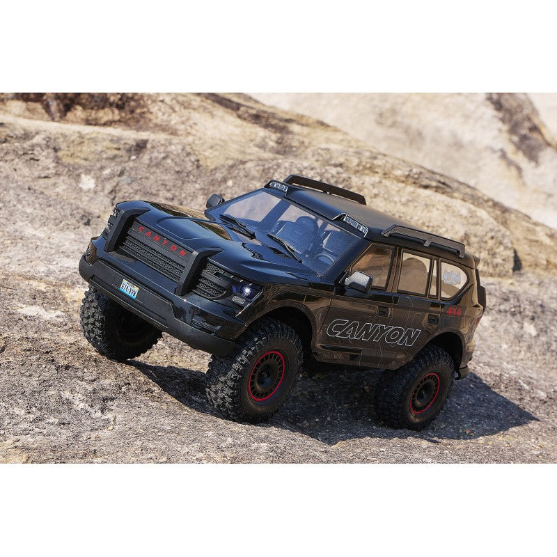 Crawler Canyon FCX10 Scaler ARTR 1/10 (RS) Noir - FMS11041RS-BK