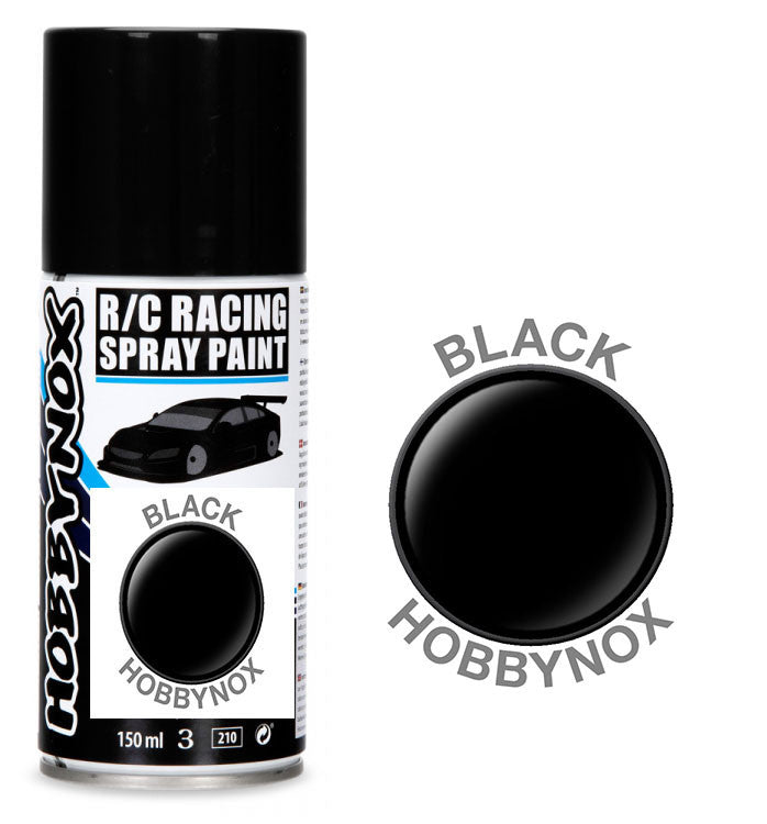 Peinture Lexan pour Carrosserie 150ml - NOIR