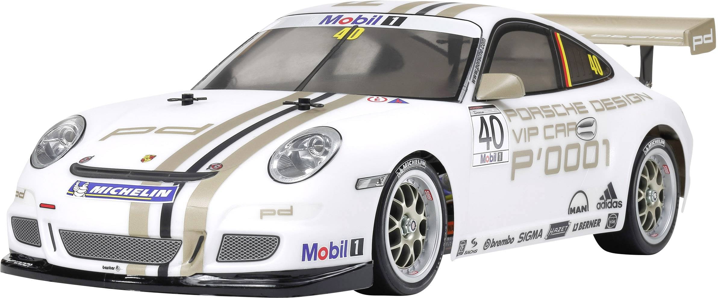 Tamiya 47429 Porsche 911 GT3 Cup - TT01E