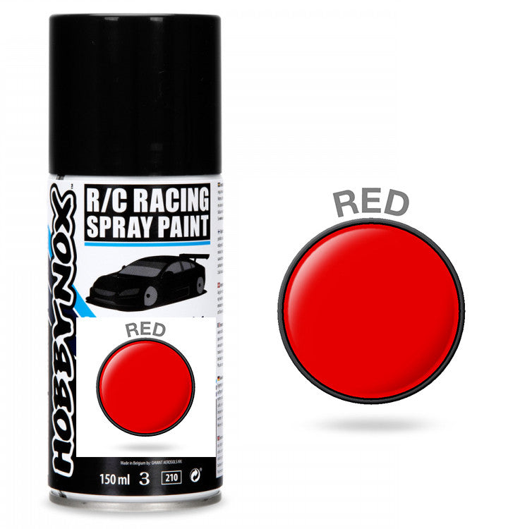 Peinture Lexan pour Carrosserie 150ml - ROUGE