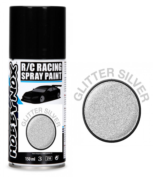 Peinture Lexan pour Carrosserie 150ml - GRIS Scintillant