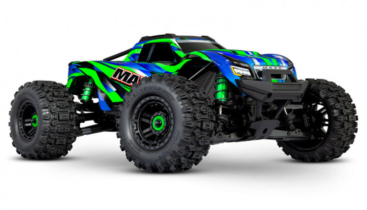 Traxxas WideMAXX 4S Vert 4WD TQi TSM RTR 89086-4