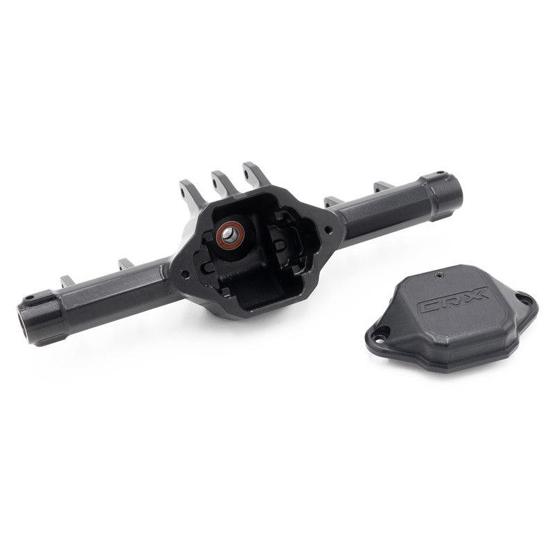 Pont CRX en aluminium usiné monobloc noir  - Hobbytech CRX-070-FR
