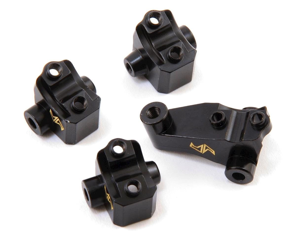 Option TRX4 SAMIX - 4 supports inférieur de suspension en laiton Traxxas TRX-4