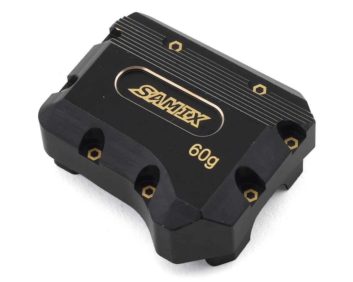 Option TRX4 SAMIX - Boitier de diff en laiton Traxxas TRX-4