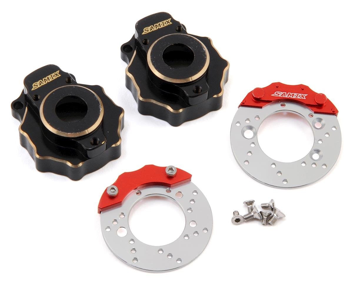 Option TRX4 SAMIX - Ensembles d'étriers en laiton Traxxas TRX-4 - 4413C2