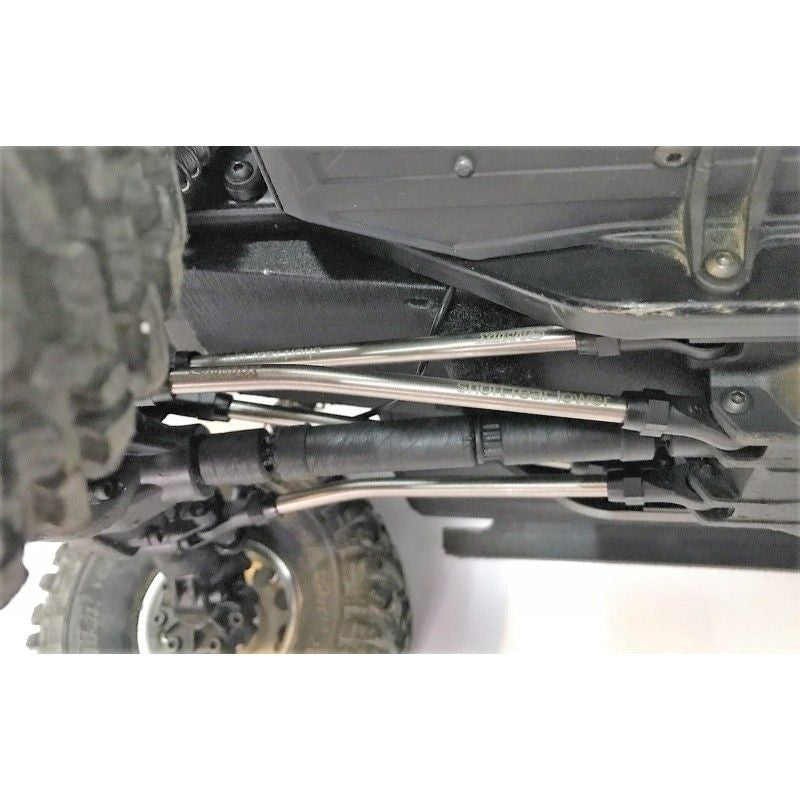 Option TRX4 SAMIX - Kit d'axes en titane à dégagement de 312 mm 10 pièces (jeu complet)  Traxxas TRX-4