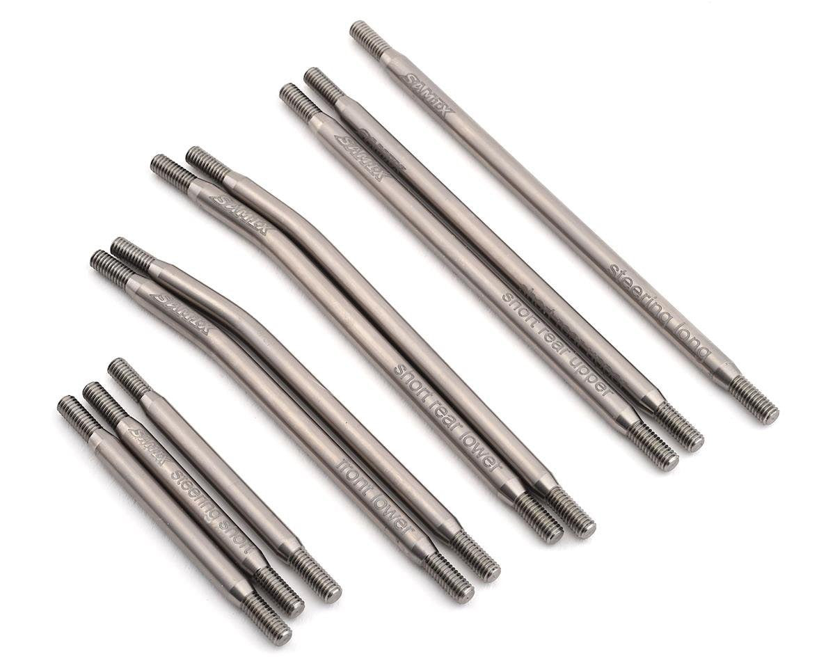 Option TRX4 SAMIX - Kit d'axes en titane à dégagement de 312 mm 10 pièces (jeu complet)  Traxxas TRX-4