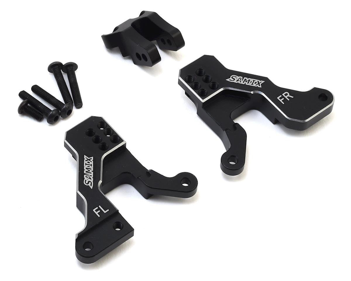 Option TRX4 SAMIX - 2 supports d'amortisseurs avant en laiton Traxxas TRX-4