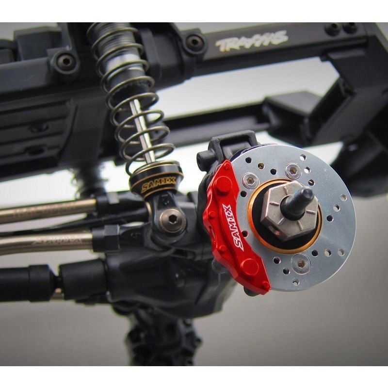 Option TRX4 SAMIX - Jeu de disques et d'étriers de frein à échelle Traxxas TRX-4