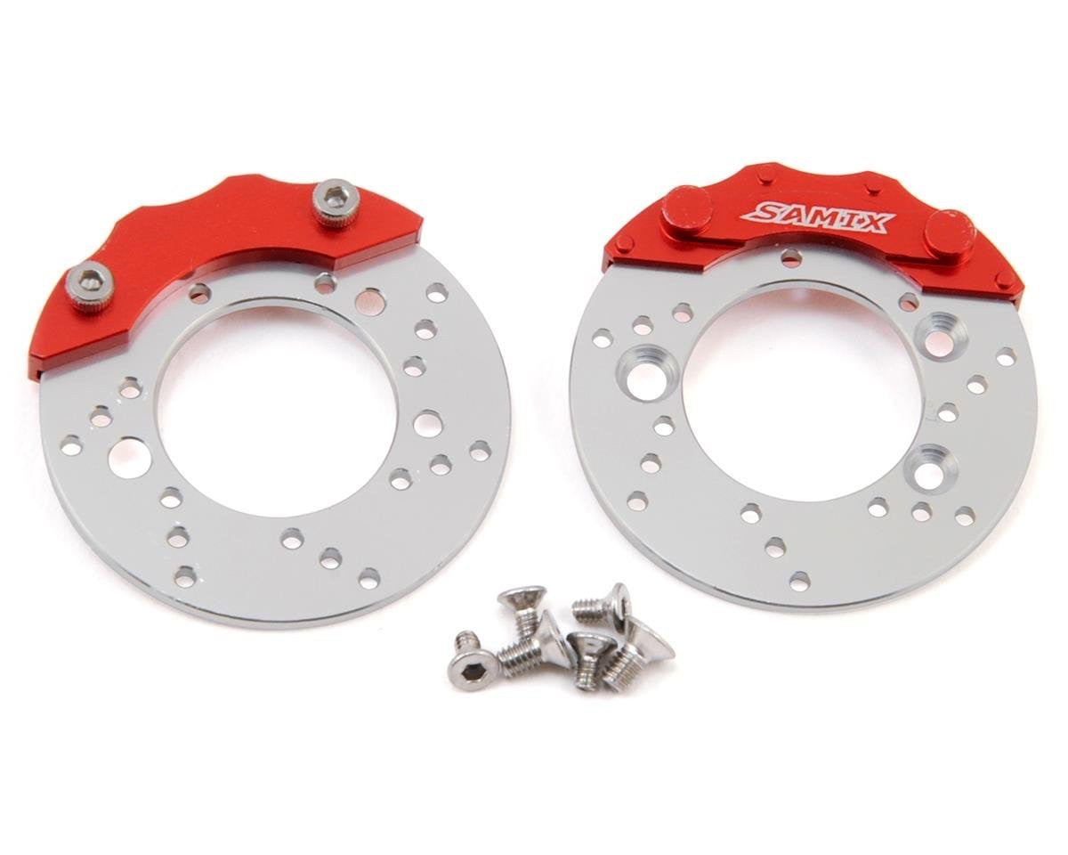 Option TRX4 SAMIX - Jeu de disques et d'étriers de frein à échelle Traxxas TRX-4
