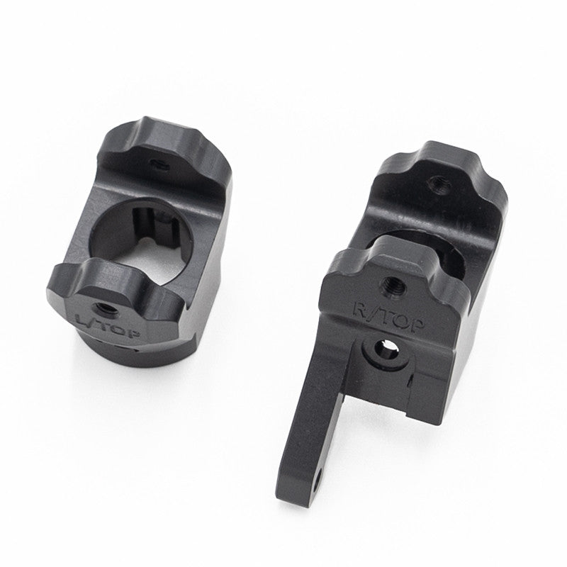 Hobbytech - Etriers avants CRX en aluminium usinés Noir : CRX-073-FR