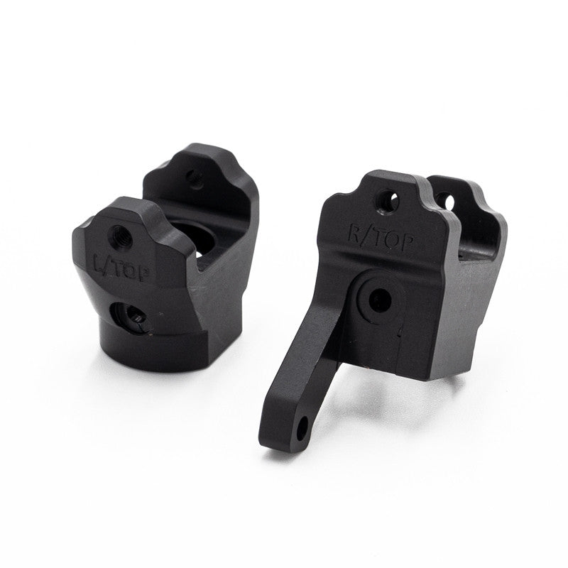 Hobbytech - Etriers avants CRX en aluminium usinés Noir : CRX-073-FR