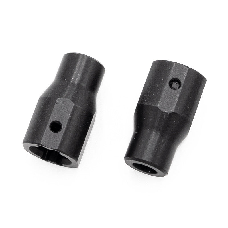 Hobbytech - Fusées arrières CRX en aluminium usinées Noir : CRX-075-FR