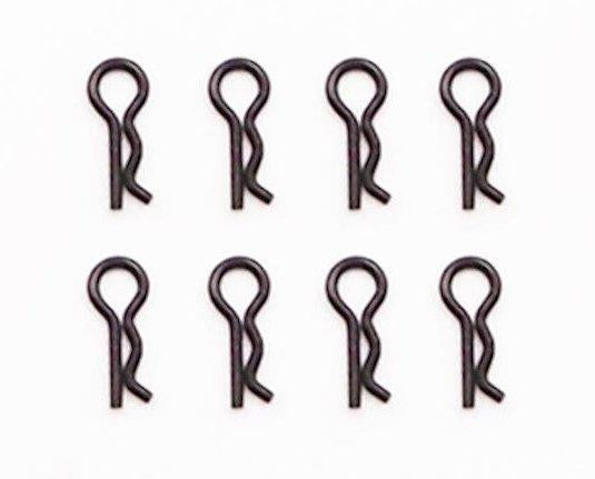 Lot de 8 clips 1/24 carrosserie - 15653