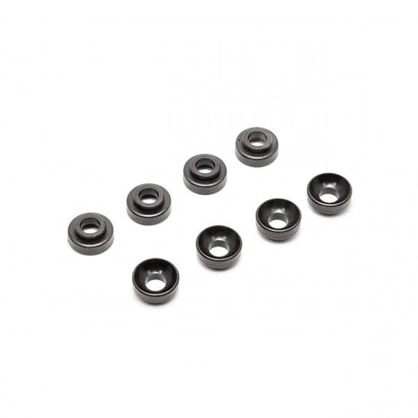 Hobao Hyper VS2 87208 Rondelles en plastique de fusées avant PBS x8