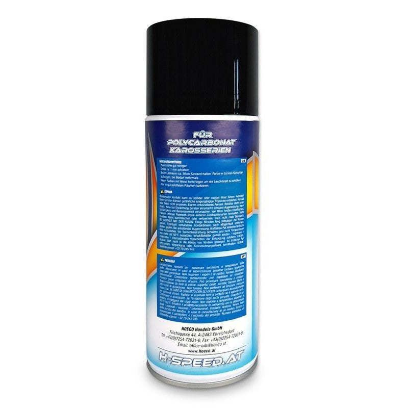 Peinture pour Carrosserie  Lexan 400ml - BLANC