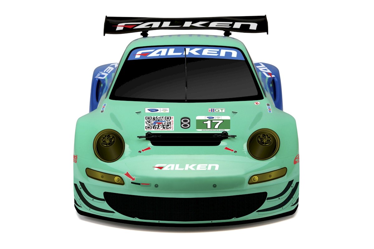 Carrosserie HPI Racing 2012 Porsche 911 Gt3 Rsr (206 mm/210 mm) - HP108370