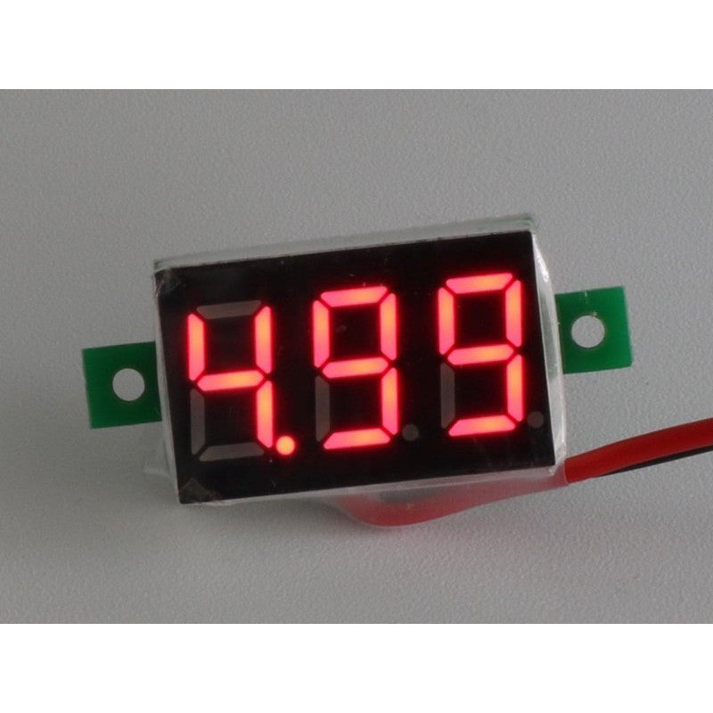 Mini voltmètre numérique 3/30V (connecteur JST)