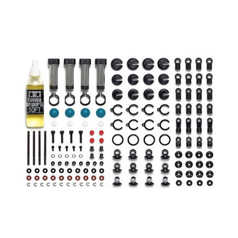 Amortisseurs alu châssis CC02 Tamiya 54991