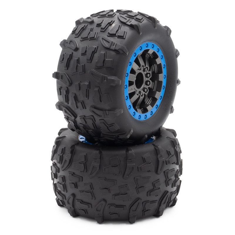 2 Roues complètes Bleue Funtek MTX - FTK-21058