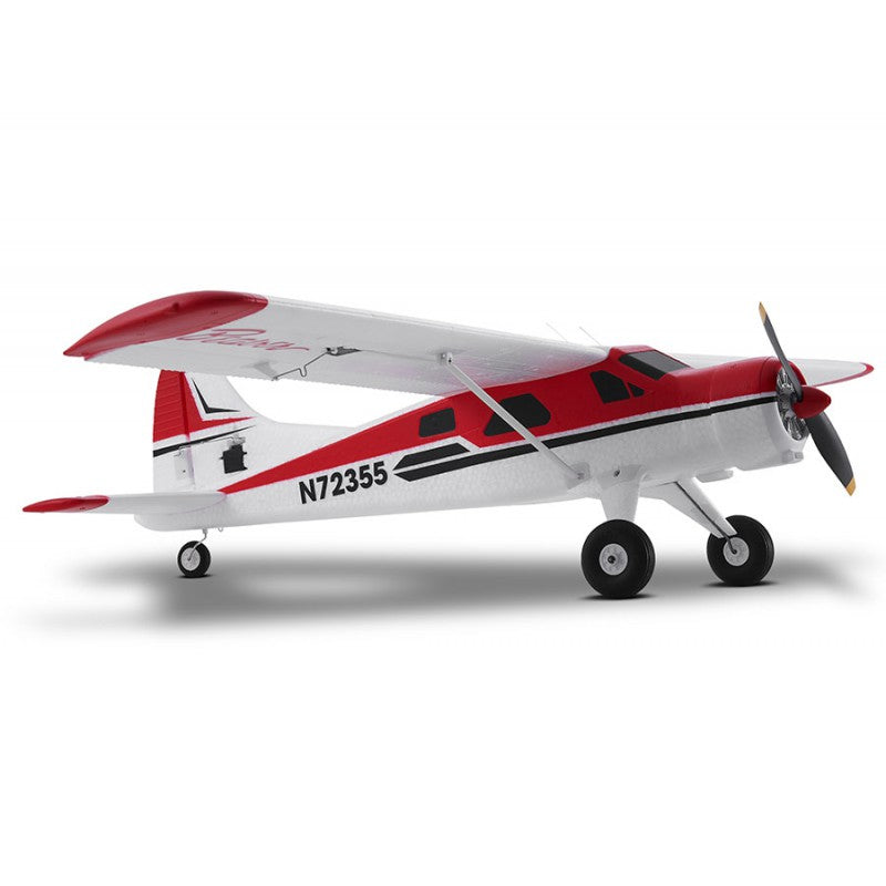 Avion débutants 1/18 800mm Beaver RTF kit - rouge