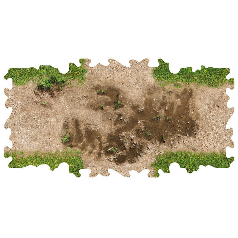 2x croisement avec flaque d'eau pour circuit 1/24 RC Crawler park