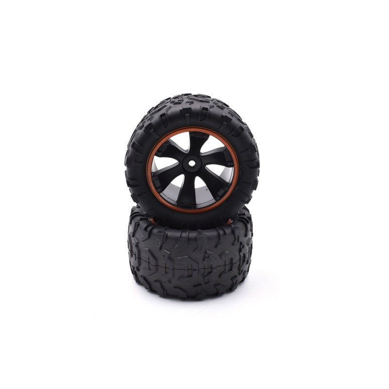 2 roues gauche complètes pour Mini Dasher 1/14 - MD11643