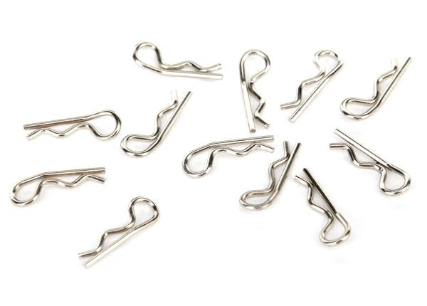 Lot de 12 Clips de carrosserie pour 1/12, 1/16 & 1/18 - Latrax 7542