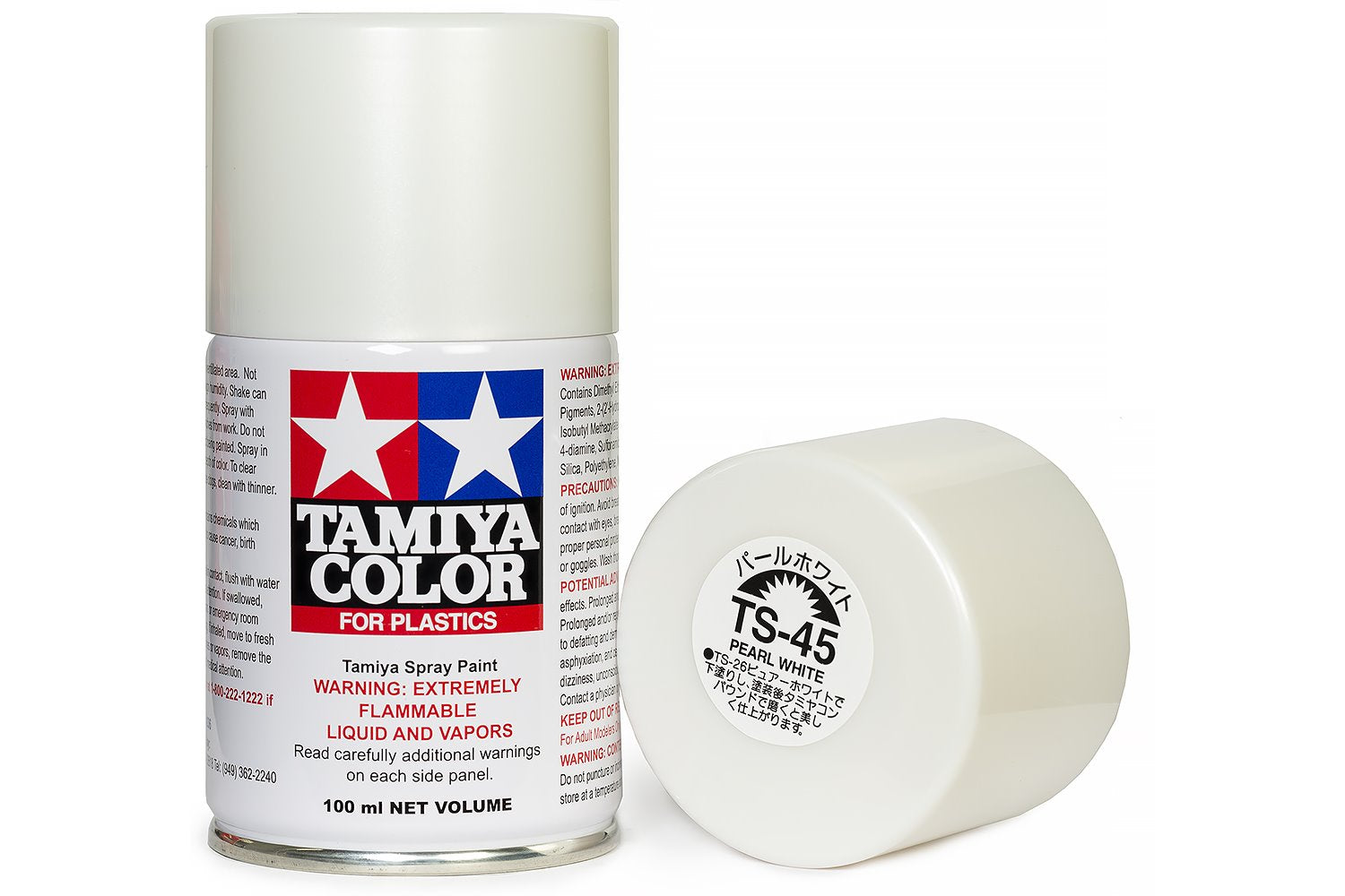 Peinture Maquette TS45 Blanc nacre - Tamiya 85045 -