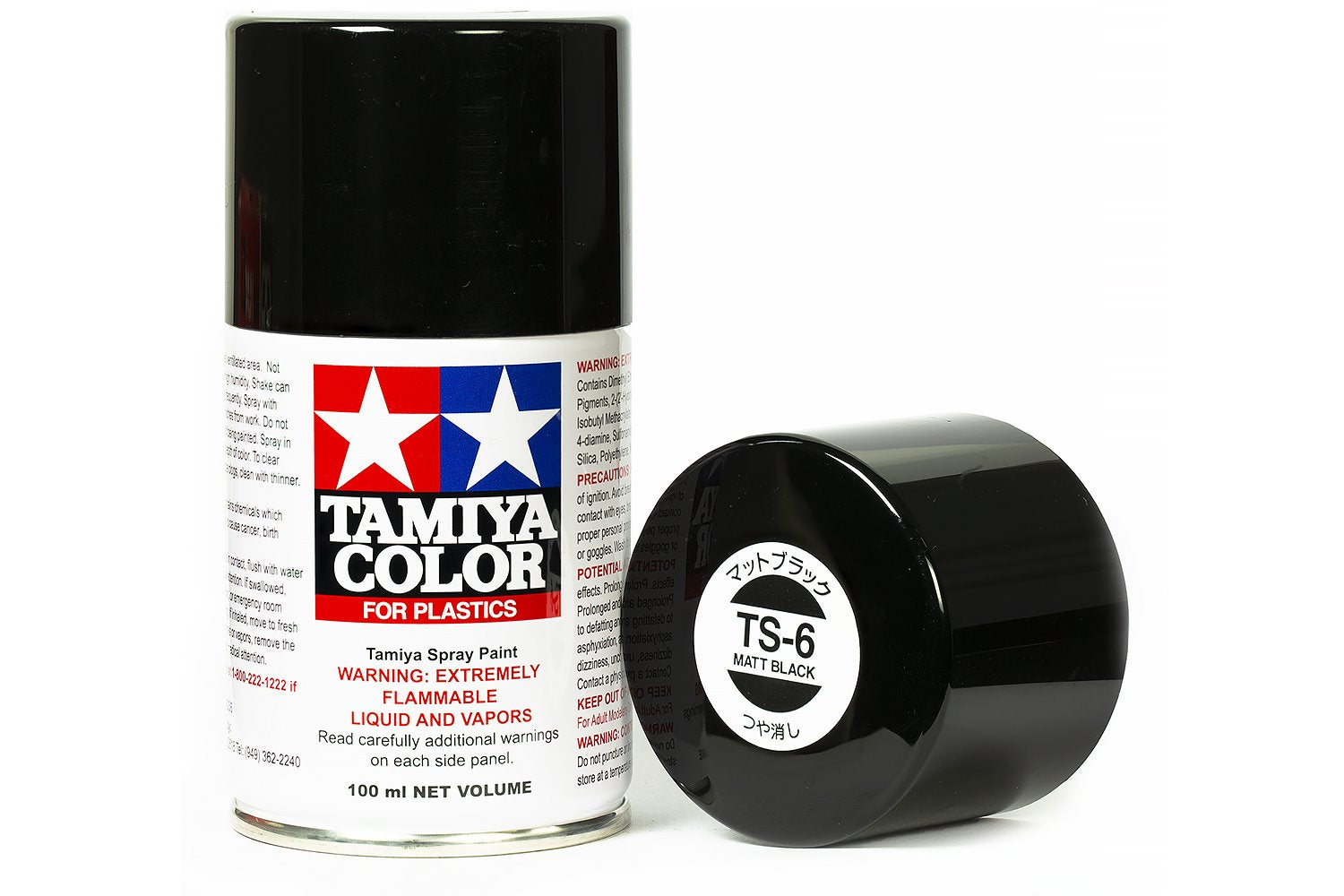 Peinture Maquette TS6 Noir mat - Tamiya 85006 -