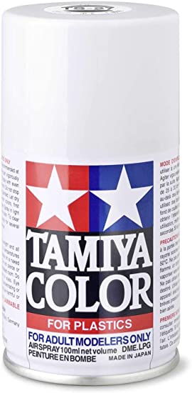Peinture Maquette TS27 Blanc mat - Tamiya 85027 -