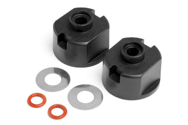 Carter de différentiel/joints avec rondelles Maverick RC (2 pcs) Strada et EVO - MV22025