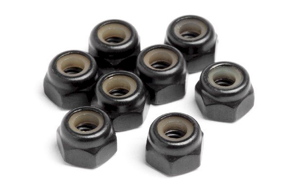 Écrous en nylon Maverick RC M4 (8 pcs) - MV22030