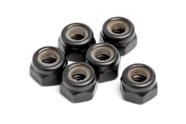Écrous en nylon Maverick RC M3 (6 pièces) - MV22062