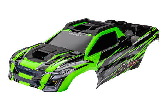 Traxxas 7812G Carrosserie Verte Peinte Et Decoree XRT