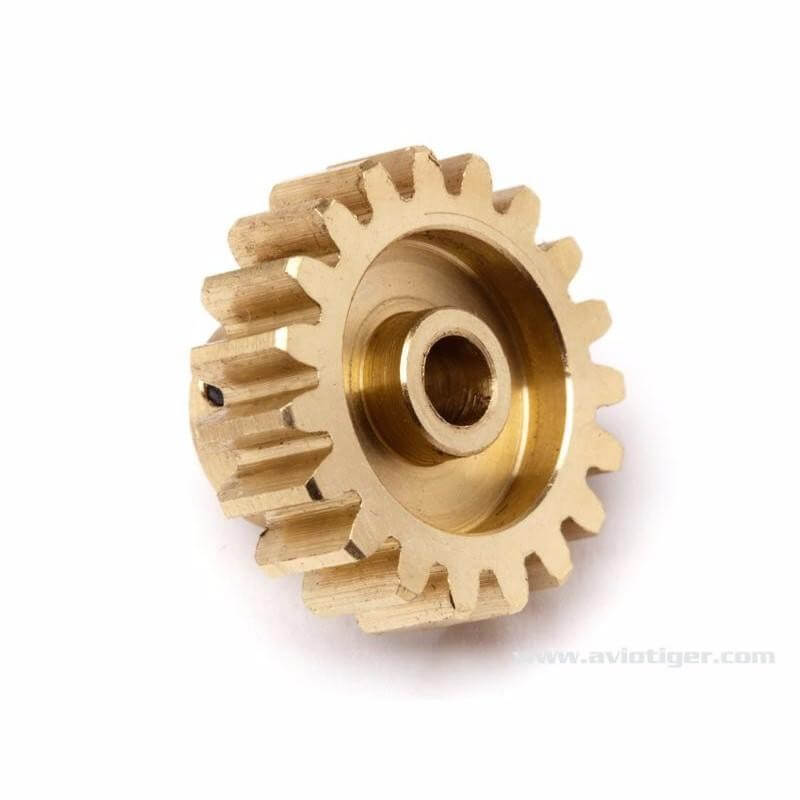 Pignon moteur 19T 1/10 Axe 3.17mm module 0.8 - Maverick MV22695