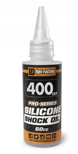 Huile Amortisseurs 400 cst HPI Pro série 60ml - 160384 / 40WT