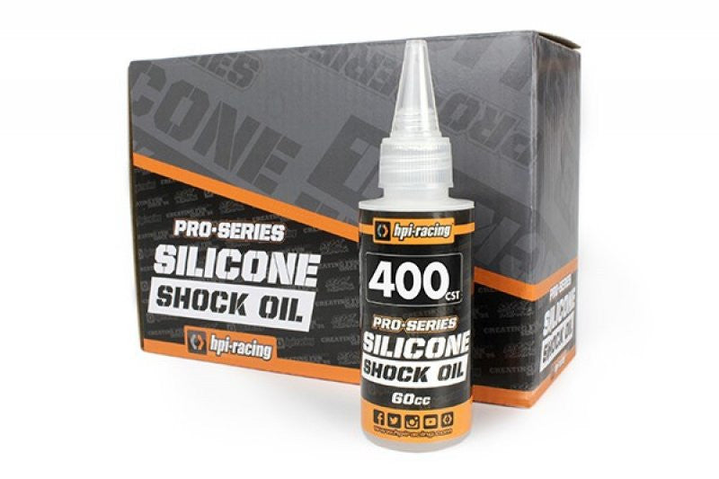 Huile Amortisseurs 400 cst HPI Pro série 60ml - 160384 / 40WT