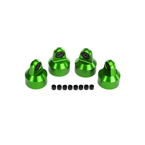 Bouchons d'Amortisseurs GTX alu anodises vert X MAXX 1/8 - Traxxas 7764G