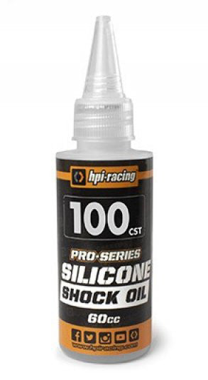 Huile Amortisseurs 100 cst HPI Pro série 60ml - 160381 / 10WT
