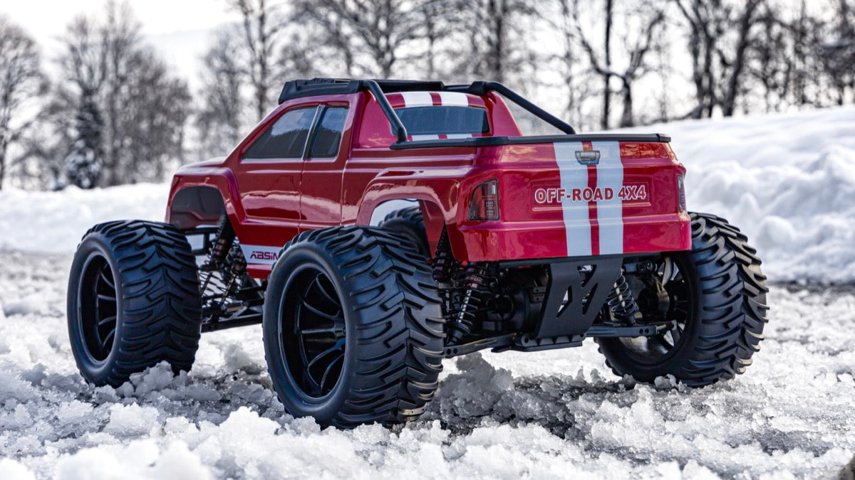 Combo 2S Monster Truck Absima brushless 1/10 EP AMT3.4-V2 BL" RTR - 12244V2