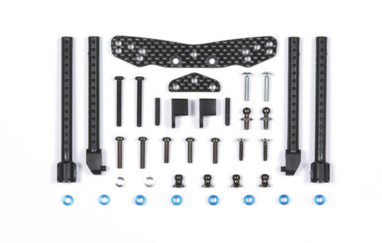 Support arr carbone TT01E - Tamiya 54060